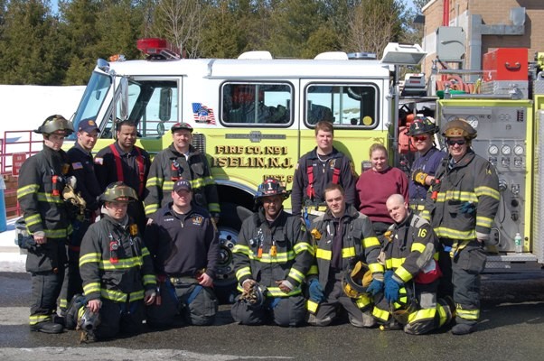 Live Burn Drill at Middlesex County Fire Academy's Taxpayer Building, March 2005.